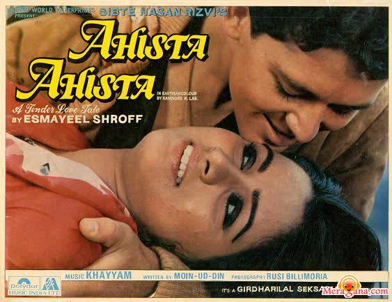 Poster of Ahista Ahista (1981)
